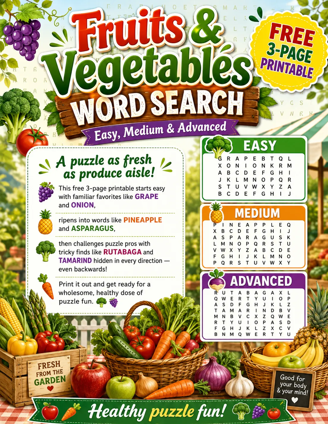 Fruits & Vegetables
